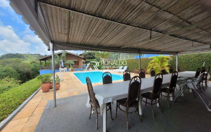 Casa- Chácara - Área Gourmet com churrasqueira - Piscina